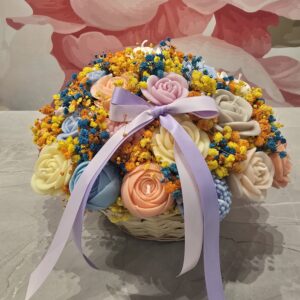 fresh flower bouquet – hand tied floral arrangement (kopija)